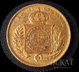  Złota moneta 10.000 Realów / Reis 1875 r. - Brazylia. 