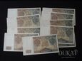 Lot 10 szt. banknotów 100 zł 1941 r. - Polska - II RP