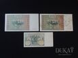3 banknoty: 2 x 100 zł 1941 r. + 1 x 10 zł 1929 r. - Polska