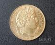  Złota moneta 20 Franków 1851 r. 