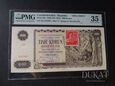 Banknot 1000 Koron / Korun 1940 r. ( 1945 ) - perforacja 