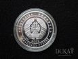 Srebrna moneta 20 Rubli  2002 r. - Niedźwiedź Brunatny - Białoruś