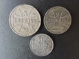 Lot. monet 1,2 i 3 kopiejki 1916 rok 