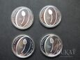Komplet 4 srebrnych monet 5 euro 2012 r. - 