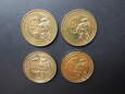 Lot 4 szt. monet 2 zł - Wstąpienie Polski do NATO 1999 r. 