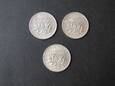 Lot 3 szt. monet 50 Centimes 1916, 1917, 1918 r. - Francja