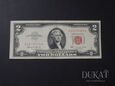 Banknot 2 Dolary USA 1963 r. - czerwona pieczątka