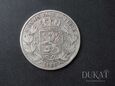 Srebrna moneta 5 Franków 1869 r. - Belgia - Leopold II