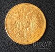 Złota moneta 10 Koron 1905 r. - typ: Marschall - Austria