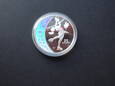 Srebrna moneta 25 dolarów 2008 r. - Vancouver 2010 r. Łyżwiarstwo 