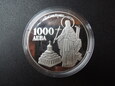 1000 Lewa 1996 r. św. Jan Rylski - Bułgaria.