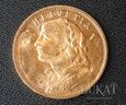 Złota moneta 20 Franków 1927 r. -  HELVETIA - Szwajcaria. 