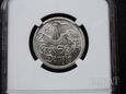 Moneta 2 Guldeny 1923 r. - WMG - Grading NGC MS 61 - menniczy