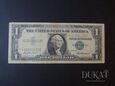 Banknot 1 dolar 1957 rok - niebieska pieczęć USA - gwiazdka
