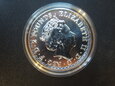 Moneta 2 funty 2021 rok - uncja srebra BRITANNIA.