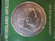 Moneta 25 Guldenów  Antyle Holenderskie 1973 rok.