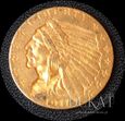  Złota moneta 2,50 Dolara 1911 r. USA - Liberty - INDIANIN