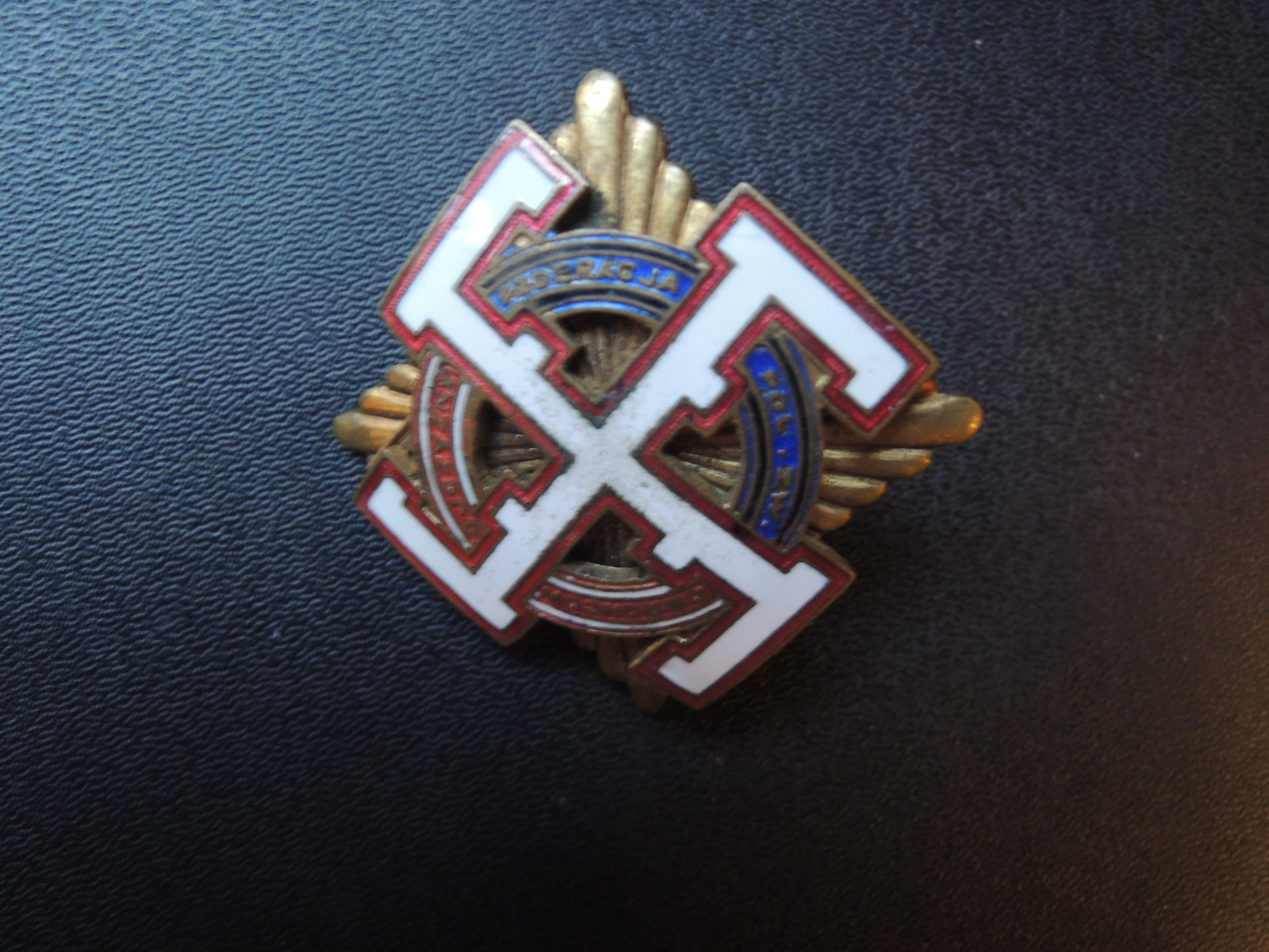Odznaka Federacja Polskich Związków Obrony Ojczyzny.