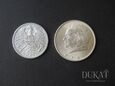 Srebrne monety: 1 Schilling 1952 r. + 2 Schilling 1928 r. - Austria