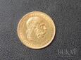 Złota moneta 10 Koron 1896 r. Franciszek Józef I - Austria - Wiedeń