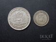 Lot 2 szt. monet: 25 Centimos 1954 r. + 1 Bolivar 1954 r. 