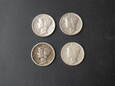 4 x One Dime ( 10 Centów ) 1917, 1919, 1936, 1943 