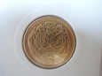 Złota moneta 100 Piastrów 1916 rok - Egipt.