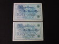 Banknoty: 2 x 100 Marek 1908 r. - Niemcy 