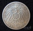 Moneta 3 marki 1914 r. Niemcy - Kaiserreich.