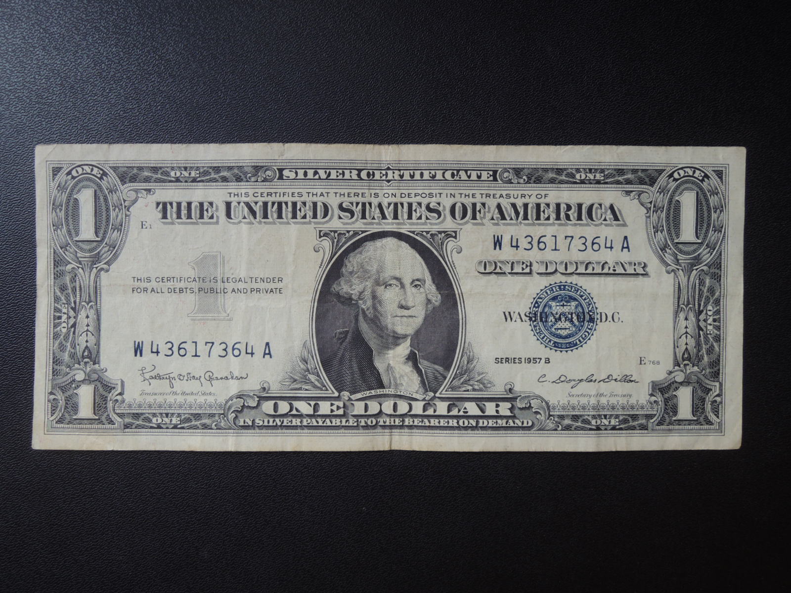 Banknot 1 dolar 1957 rok 