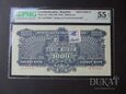  Banknot 1000 Koron/Korun 1944 r. (ND 1945) perforacja 