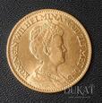 Moneta 10 Guldenów 1912 r. - Wilhelmina - Holandia - Niderlandy.