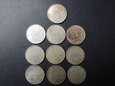 Lot. 10 sztuk monet 1 korona - Szwecja (różne roczniki).