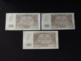 Lot 3 szt. banknotów 10 zł 1940 r. - Polska - II RP