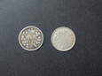 2 x 5 Centów 1892 r.,1893 r. - Kanada - Viktoria - srebro