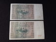 Lot 2 szt. banknotów 100 zł 1941 r. - Polska - II RP