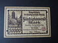 Banknot 50.000 marek 1923 r. - Wolne Miasto Gdańsk WMG
