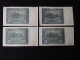 Lot 4 szt. banknotów 50 zł 1941 r. - Polska - II RP