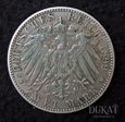 Moneta 2 marki 1899 r. Niemcy - Kaiserreich.