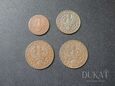 Lot. 4 szt. monet: 1 gr. , 2 gr. , 2 x 5 gr. 1939 r. - II RP Polska 