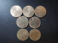 Lot. 7 monet 10 Franków różne roczniki - Francja.