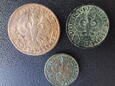 Lot. monet 1,2 i 5 groszy 1928 rok.