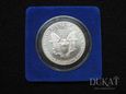 Srebrna moneta 1 Dolar 1991 r. - USA - typ Liberty