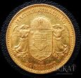 Złota moneta 20 Koron 1904 r. K.B - Franciszek Józef I - Węgry