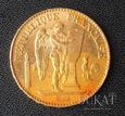 Złota moneta 20 Franków 1876 r. 