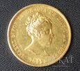 Złota moneta 80 Realów / Reales 1842 r. - .B.C.C. - Hiszpania