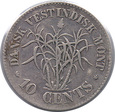 Danish West Indies - 10 centów 1859