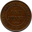 Australia - 1 penny 1920 m