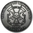 Burkina Faso - 1.000 francs 2013 - tygrys szablastozębny - Smilodon