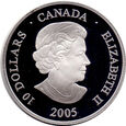 Canada - 10 dolarów 2005 - Jan Paweł II